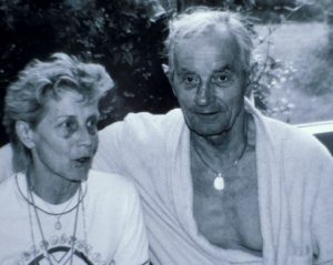 Hanne Schwarz mit seiner Frau