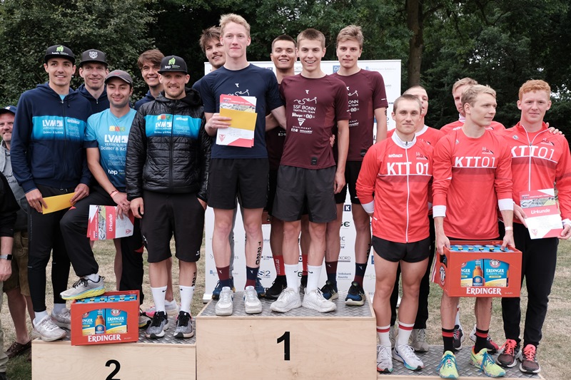 Triathlon: Herren-Mannschaft und Lea auf Platz 1 beim 2. Bundesligarennen in Verl
