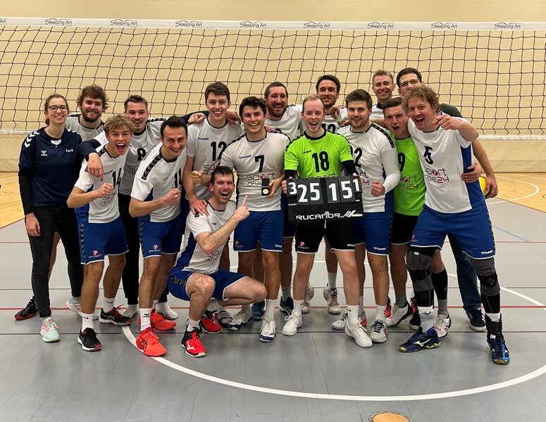 Erster Sieg der Saison für die Volleyball-Herren in der Regionalliga