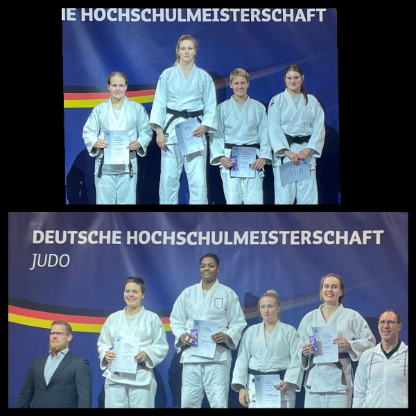 Judoka der SSF Bonn holen Silber und Bronze auf den Deutschen Hochschulmeisterschaften