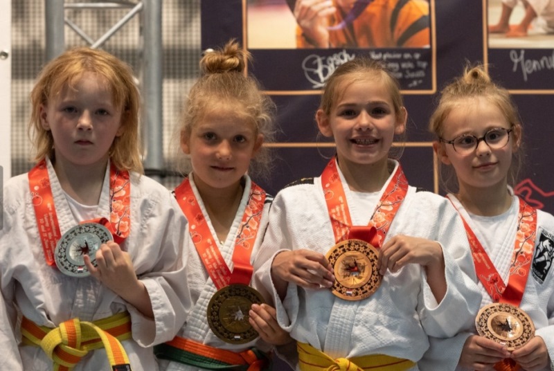 SSF Judoka holen 3 Medaillen beim Internationalen Turnier in Venray
