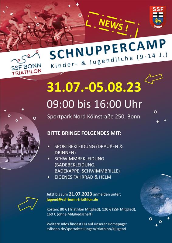 Triathlon-Schnuppercamp