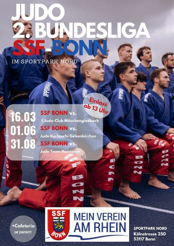 Heimkampftag unserer Judokas in der 2. Bundesliga