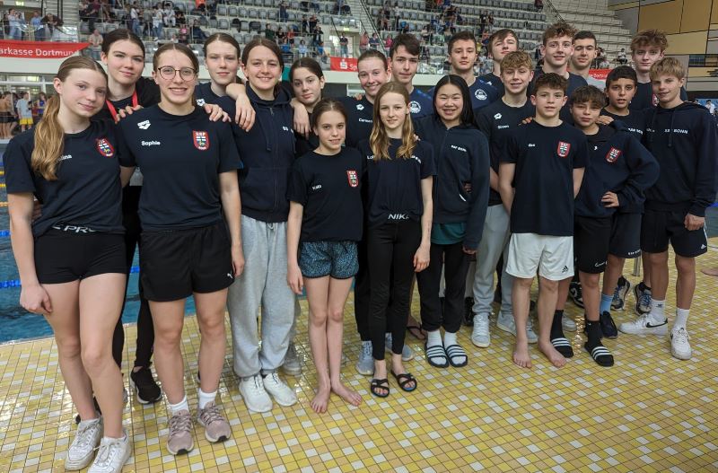 5 Titel bei den NRW-Jahrgangsmeisterschaften der Schwimmer