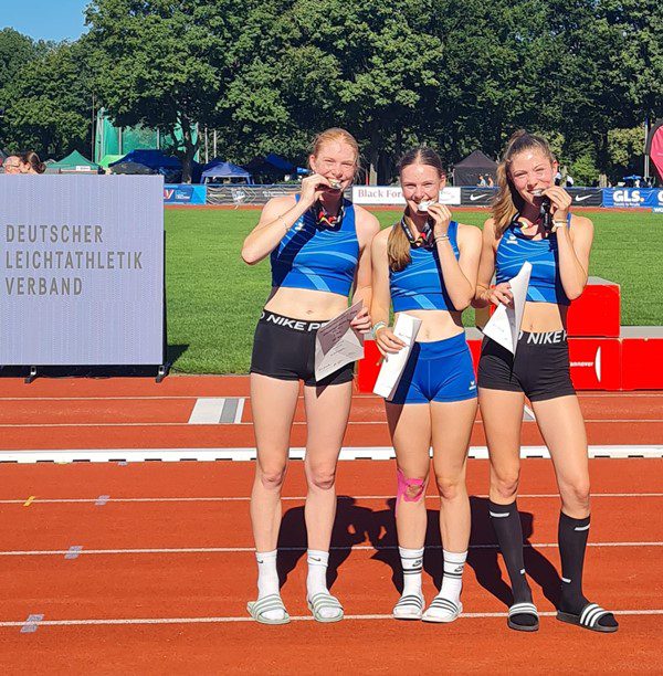 Überraschender Vizemeistertitel für die Siebenkampfmannschaft der U 16