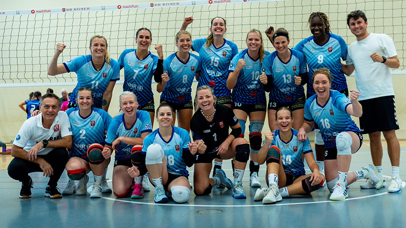 Zweitligavolleyballerinnen holen Sleeping Art Cup 2024!