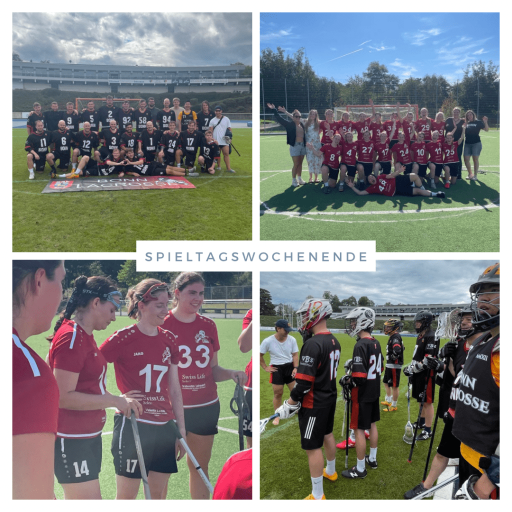 Spieltagswochenende der Bonn Lions Lacrosse Damen und Herren
