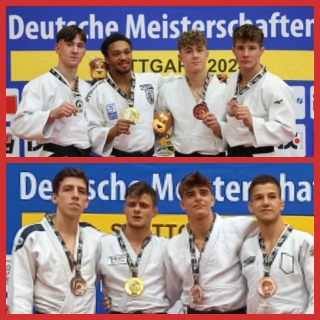 SSF Judoka holen Silber und Bronze bei den Deutschen Meisterschaften in Stuttgart