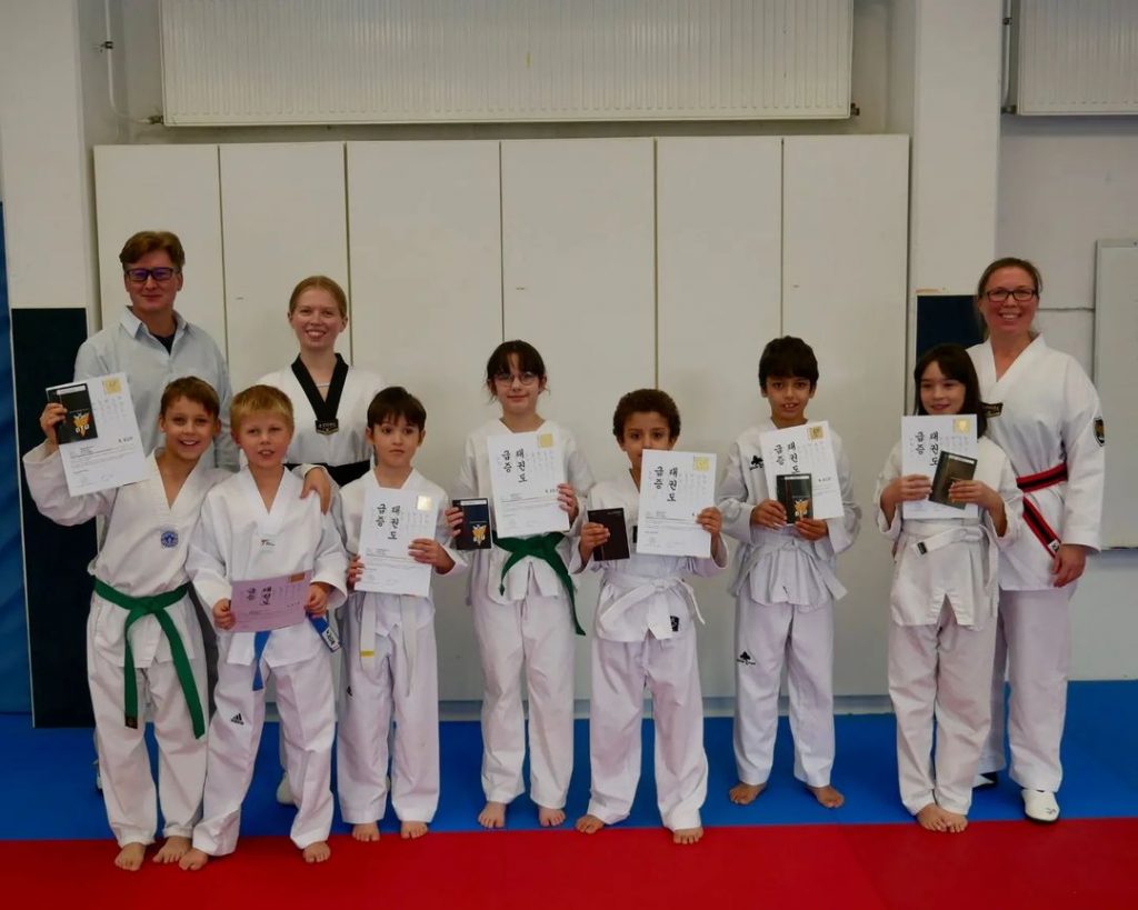 Erfolgreiche KUP-Gürtelprüfung der Taekwondo-Abteilung