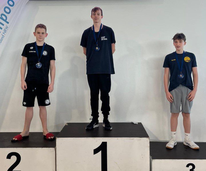 Nico Meisner wird NRW-Jugendmeister auf der Kurzbahn