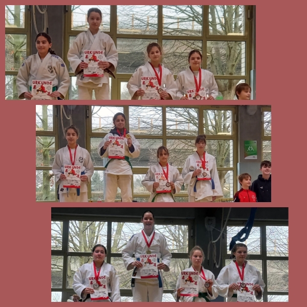 4 Nachwuchsjudoka der SSF Bonn qualifizieren sich für die Westdeutschen Meisterschaften