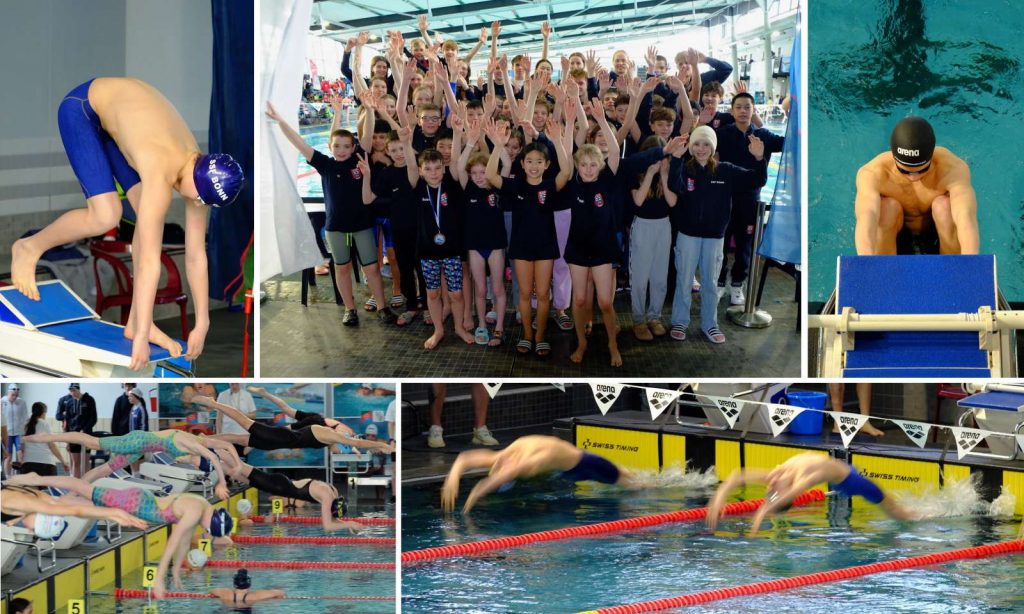 Kollage Bayer Schwimmfest 2025, Wuppertal