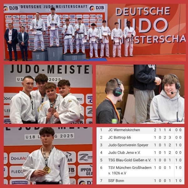 Judoka Maxim Belender ist Deutscher Meister U18