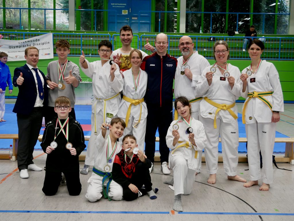 Erfolg beim Taekwondo Nachwuchsturnier Technik 2025 in Wuppertal