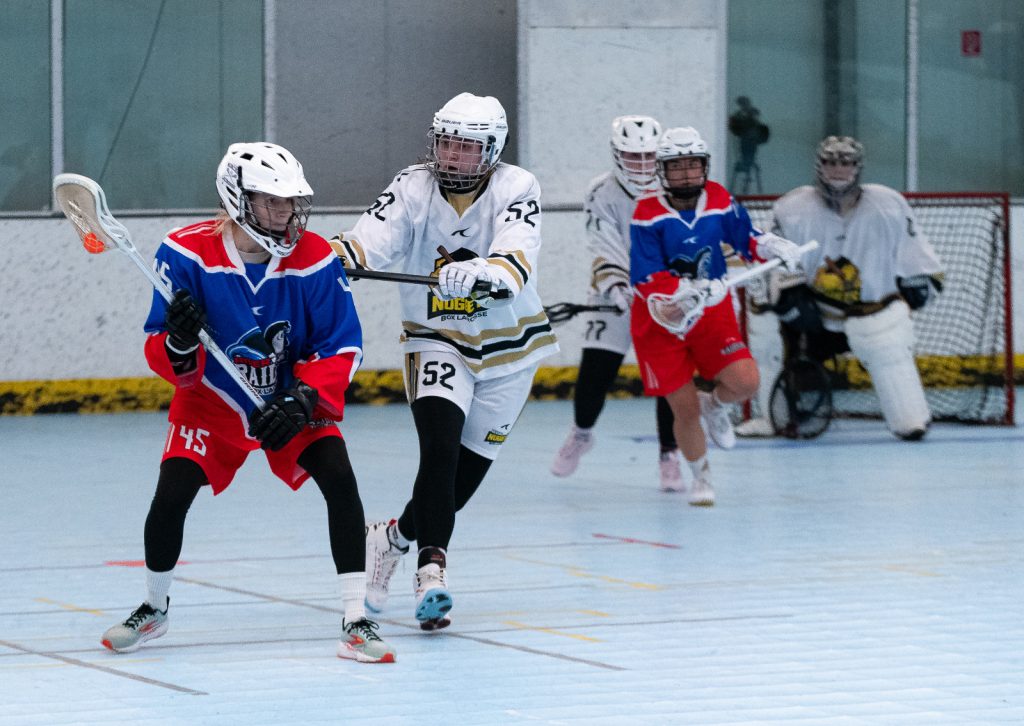 Premiere Box Lacrosse Damen – Gold für die Goal Nuggets