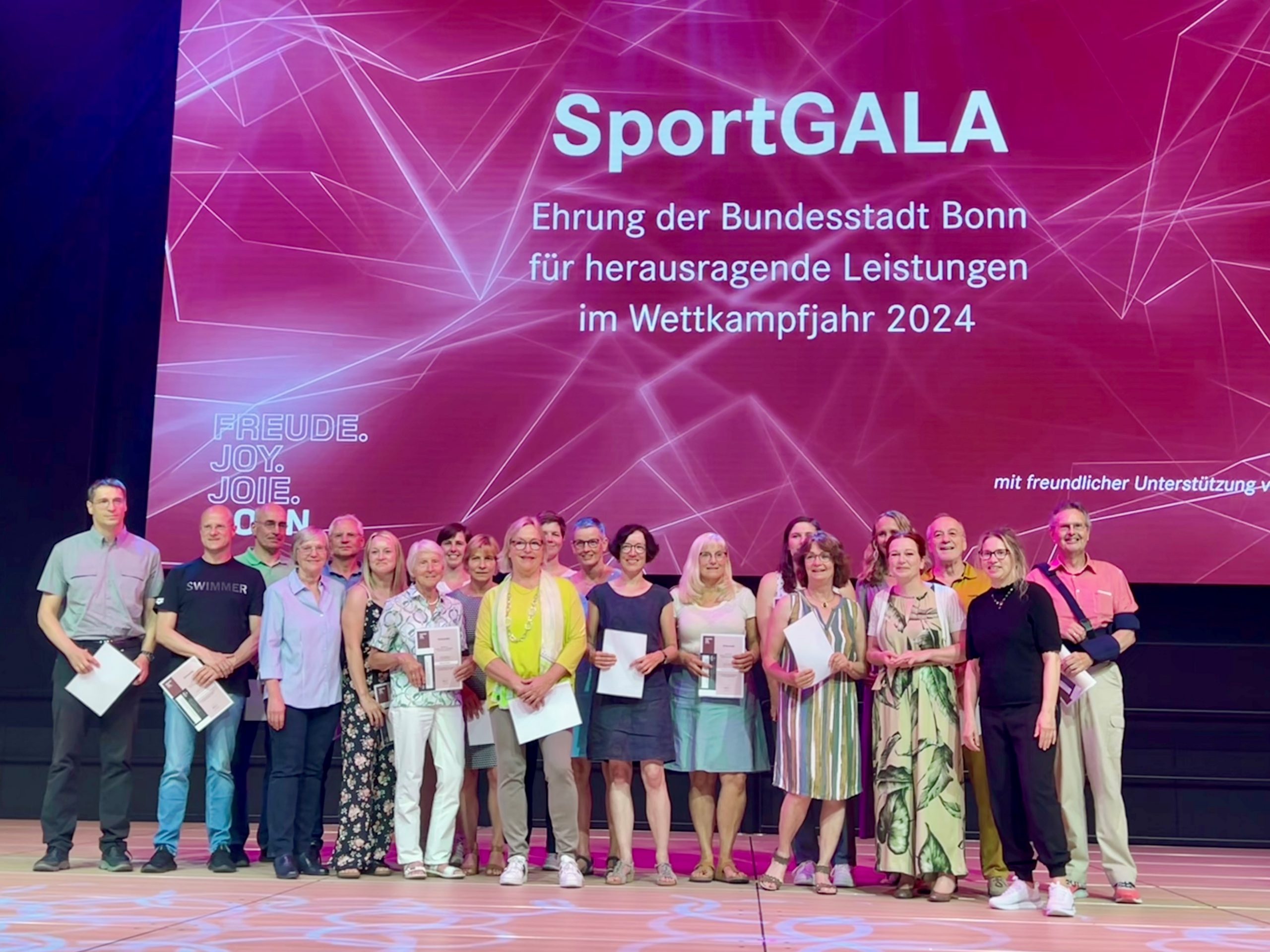 Wieder stark vertreten: die Schwimm-Masters der SSF Bonn (Foto: H. J. Kuck)
