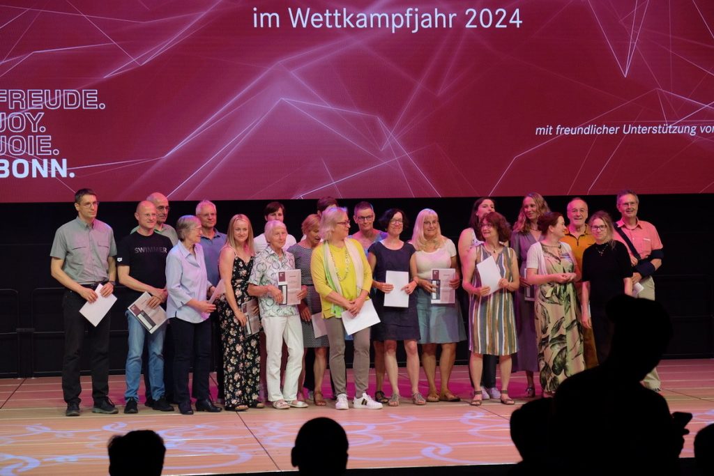 SSF Bonn Schwimmer bei der SportGALA 2025