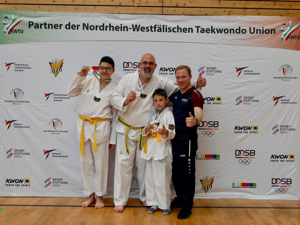 Dreifacher Landesmeistertitel für SSF Bonn bei Taekwondo-Landesmeisterschaft in Bochum
