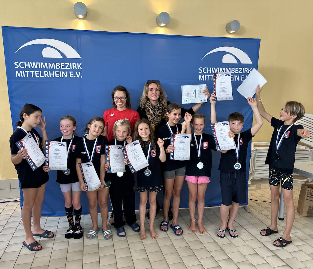 SSF Bonn KidsCup Team, Finale Schwimmbezirk Mittelrhein 2025