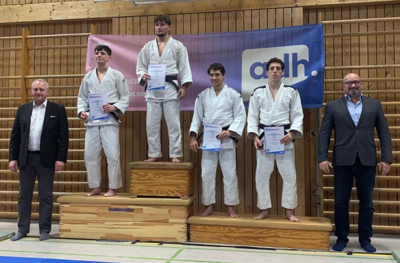 Nouri Günther holt den Titel bei den Deutschen Hochschulmeisterschaften im Judo - Lino Dello Russo wird Dritter.