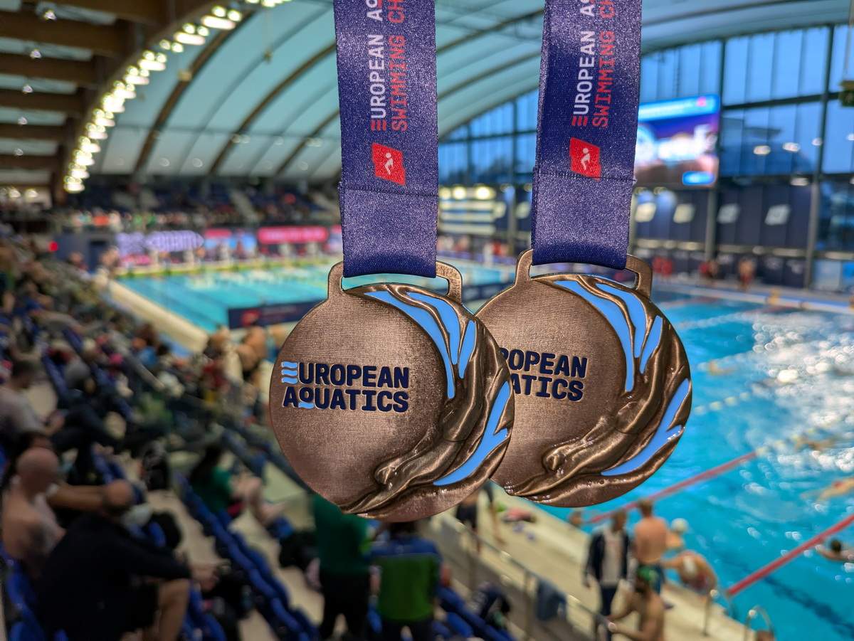 Goldmedaillen - European Aquatics Swimming Championships Masters Short Course 2025