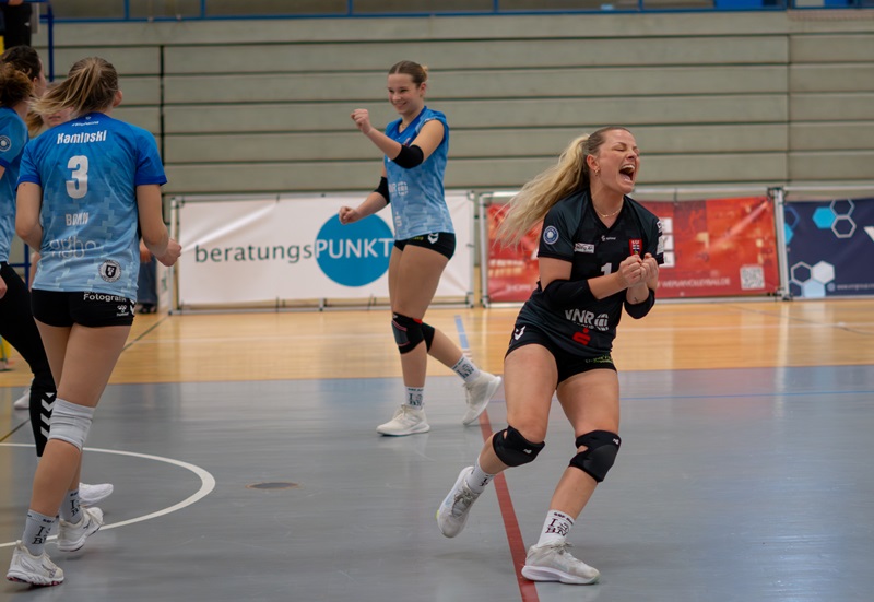 #bizepsvolleys nehmen einen Punkt aus Doppelspieltag mit